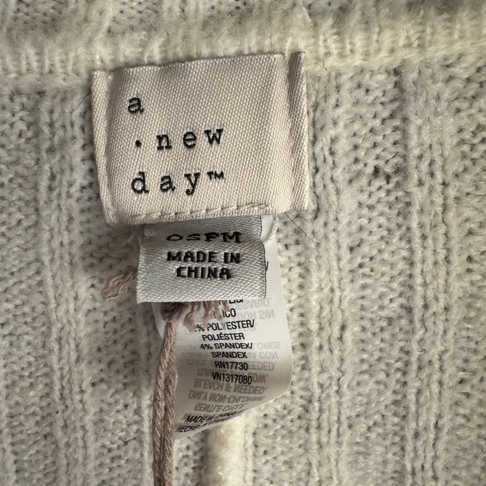 A New Day Sweater Vest Oversized Minor Issues - Picture 3 of 6